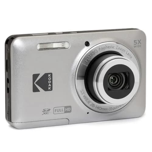 KODAK PIXPRO FZ55 Digital Camera Gray 16MP CMOS 5X Optical Zoom 28mm Wide Angle 1080P Full HD Video 2.7" LCD | Compact Point and Shoot Camera thumbnail 5