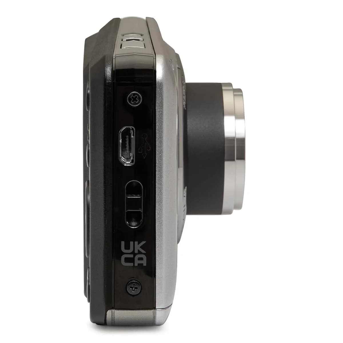 KODAK PIXPRO FZ55 Digital Camera Gray 16MP CMOS 5X Optical Zoom 28mm Wide Angle 1080P Full HD Video 2.7" LCD | Compact Point and Shoot Camera - view 8