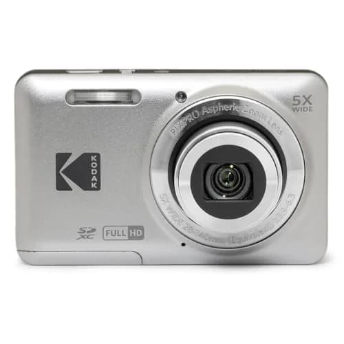 KODAK PIXPRO FZ55 Digital Camera Gray 16MP CMOS 5X Optical Zoom 28mm Wide Angle 1080P Full HD Video 2.7" LCD | Compact Point and Shoot Camera thumbnail 2