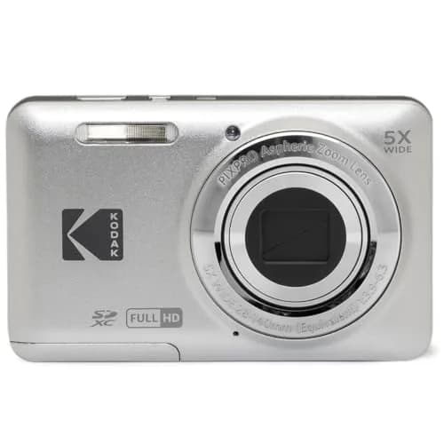 KODAK PIXPRO FZ55 Digital Camera Gray 16MP CMOS 5X Optical Zoom 28mm Wide Angle 1080P Full HD Video 2.7" LCD | Compact Point and Shoot Camera thumbnail 3
