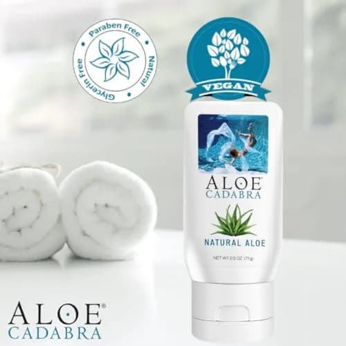 Aloe Cadabra Natural Water Based Personal Lubricant & Vaginal Moisturizer 156ml (5.5 Fl Oz) | Unscented, pH Balanced, Organic Aloe Lube for Men, Women & Couples thumbnail 4