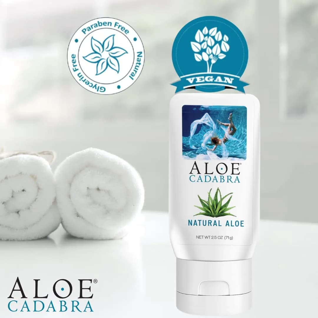 Aloe Cadabra Organic Aloe Natural Personal Lubricant 5.5 Fl Oz | pH-Balanced, Vegan - view 4