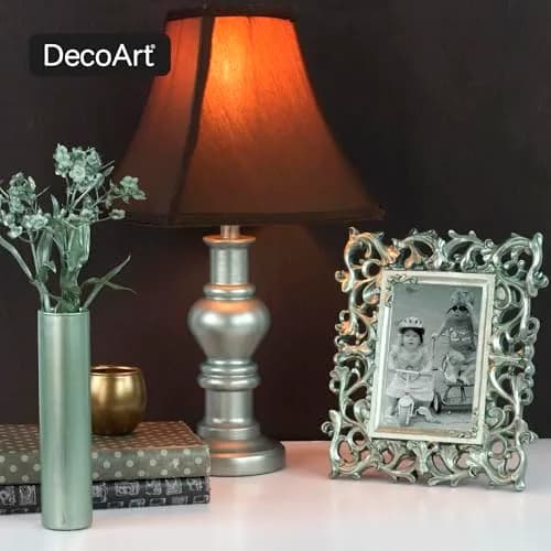 DecoArt Americana Dazzling Metallics Acrylic Paint Set 2 fl oz Bottles (9-Pack) | Metallic Craft Paints for Canvas, Wood & DIY Projects thumbnail 6