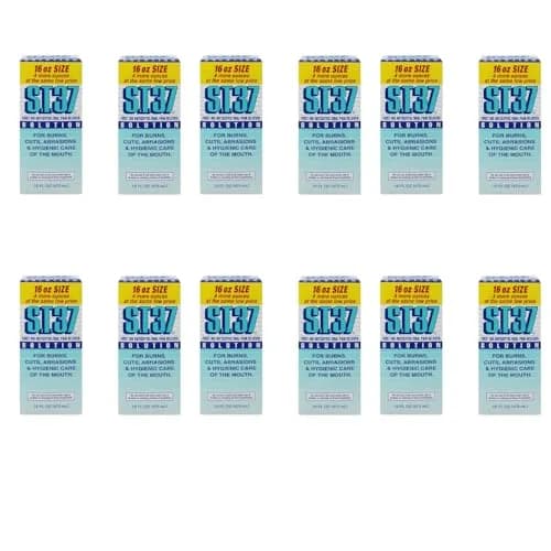 S.T.37 Mouthwash 16 Fl Oz | Gentle Oral & Skin Antiseptic, 12 Pack thumbnail 1