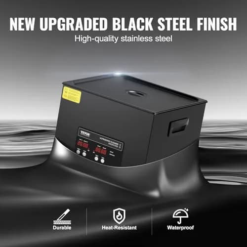 VEVOR 15L Ultrasonic Cleaner 360W Digital Ultrasonic Cleaning Machine with Heater & Degassing Mode | 40kHz Industrial Ultrasound Cleaner for Jewelry, Tools, Labware thumbnail 5