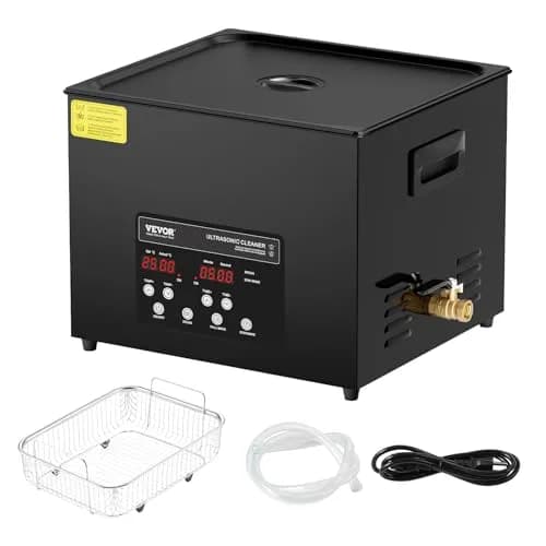 VEVOR 15L Ultrasonic Cleaner 360W Digital Ultrasonic Cleaning Machine with Heater & Degassing Mode | 40kHz Industrial Ultrasound Cleaner for Jewelry, Tools, Labware thumbnail 9