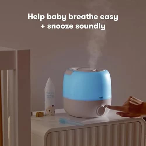 Frida Baby 3-in-1 Cool Mist Humidifier, Diffuser & Nightlight 0.6 Gallon Tank | Hydrates Rooms up to 320 sq ft thumbnail 2
