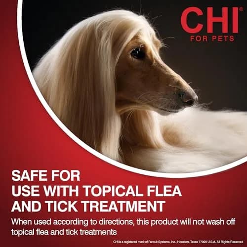 CHI for Dogs Deodorizing Waterless Foam Wash 8 Oz | No-Rinse, pH Balanced, Made in USA thumbnail 5