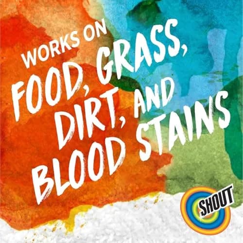 SHOUT Active Enzyme Spray and Wash Stain Remover Fabric Routine Bundle 22oz (650ml) + 60oz (1.7L) Refill | Concentrated Formula for Tough Stains thumbnail 4