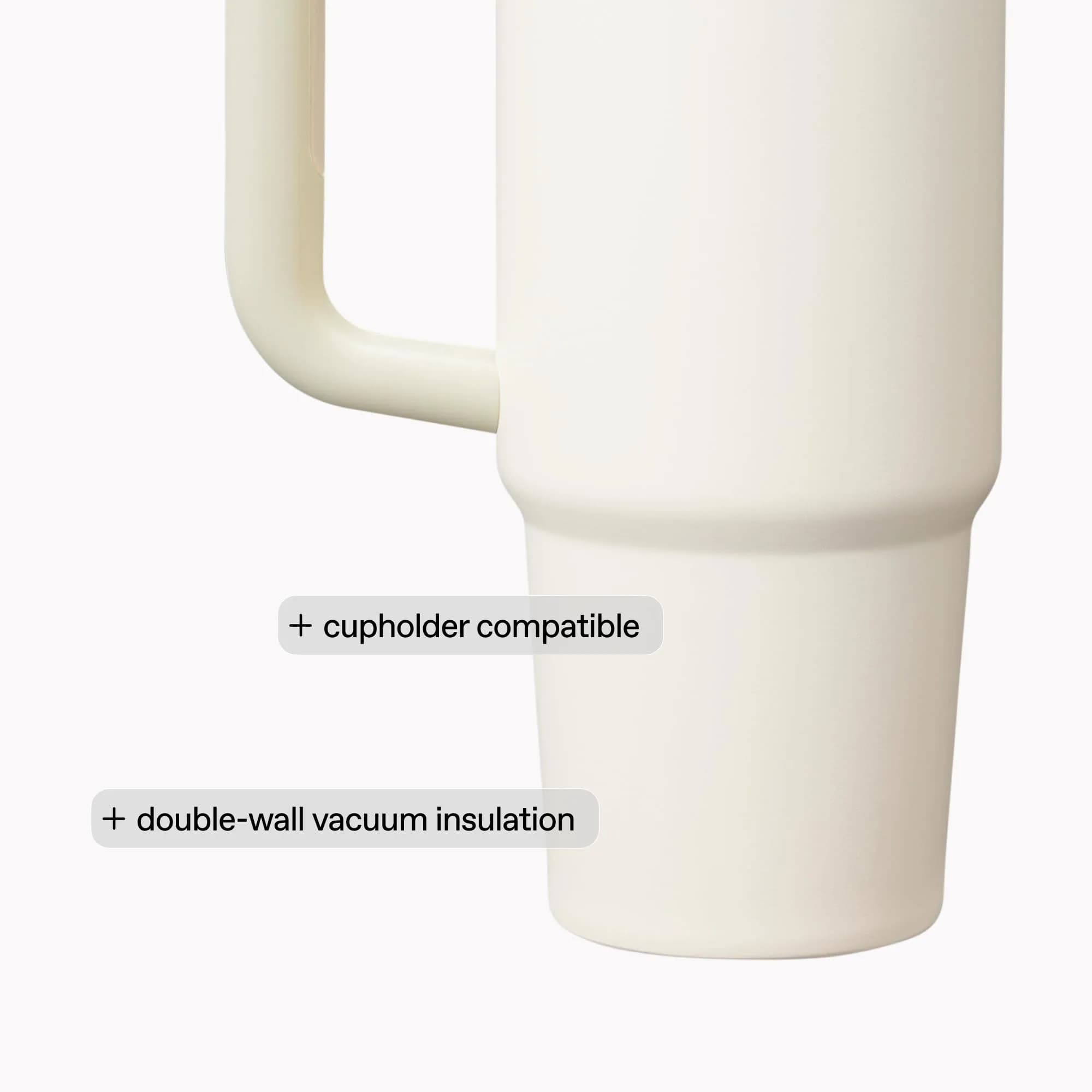 STANLEY Quencher H2.0 Tumbler with Handle and Straw 20 oz (591 ml) | Flowstate Lid, Cup Holder Compatible, Insulated Stainless Steel - view 5