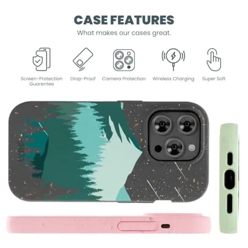 Pela | Phone Case for iPhone 16 Pro | Limited Edition | Eco-Friendly Boreal thumbnail 4