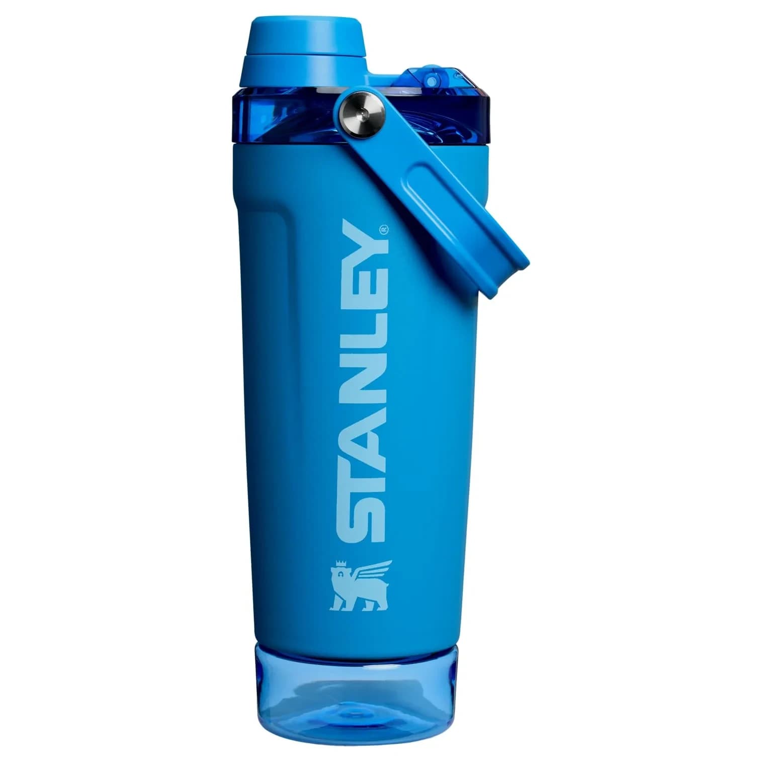 STANLEY Vitalize Shaker Bottle 20 oz (591 mL) Azure | Insulated for 8 Hrs Cold, Leakproof Gym Hydration