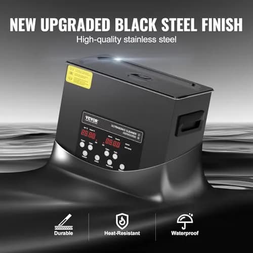 VEVOR 6L Ultrasonic Cleaner 27.2 L (6 L) | Industrial Ultrasound Cleaner with Heater & Timer thumbnail 5