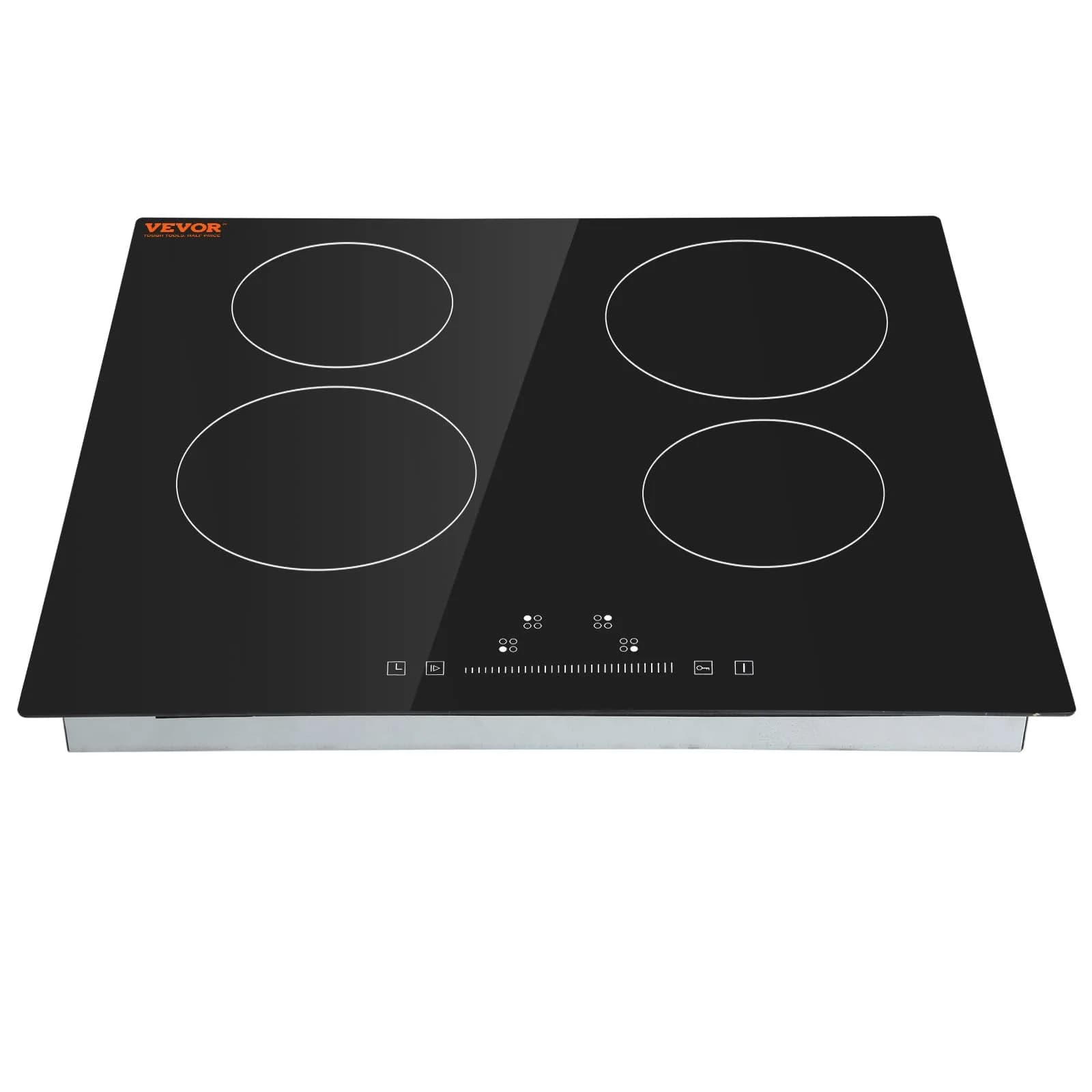 VEVOR LT4-77 Built-in Electric Ceramic Cooktop 6000W 24-inch | 220-240V Touch Control Radiant Stove Top - view 9
