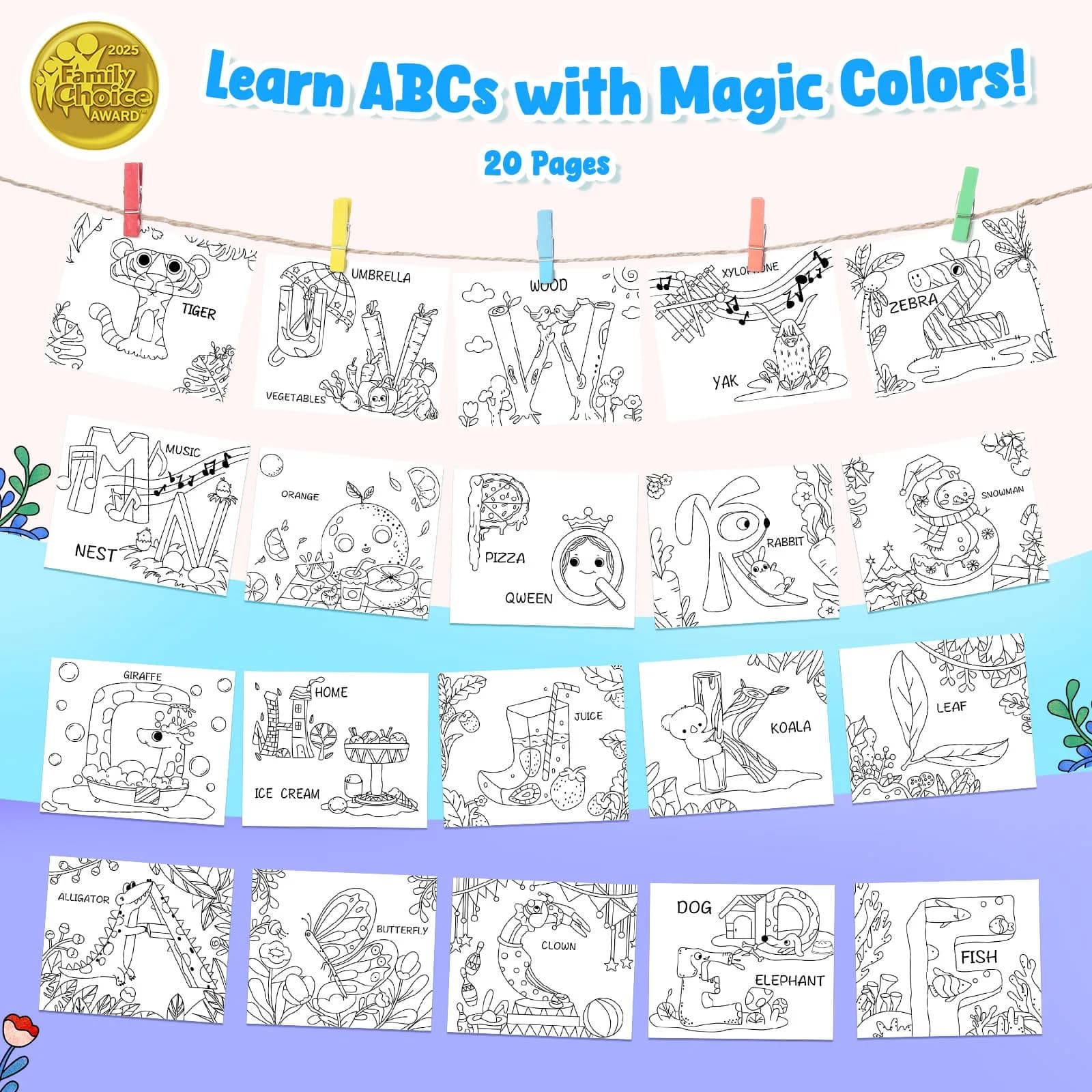 JoyCat Paint with Water Coloring Books for Toddlers, Watercolor Painting Sets for Kids Ages 3-5 4-8, Arts and Crafts Drawing Activities Toy Birthday Gift for Boys Girls - view 2