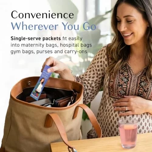 Three Lollies Preggie Hydration with Vitamin B6, Mixed Berry | Pregnancy Electrolyte Support (70-120 chars) thumbnail 5