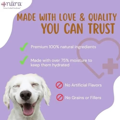 Cafe Nara Peanut Butter Flavored Lickable Treats for Dogs 2oz Pack of 12 | Nutritious & Versatile thumbnail 7