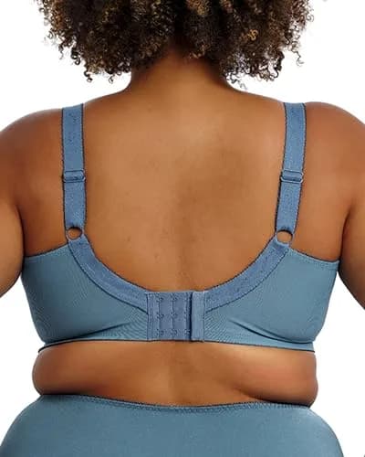 GODDESS Keira Underwire Banded Bra Mediterranean Blue | Supportive & Flattering Fit thumbnail 3