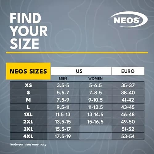 NEOS Klondike Waterproof Winter Overshoe - EH, Slip-Resistant Fits Snow, Work Boots - Rated for -20°F | Durable, Insulated, Waterproof thumbnail 7