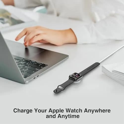 Cerdeti USB C Apple Watch Charger 1.8m (6ft) | MFi Certified Fast Charging Cable for All Apple Watch Series thumbnail 6