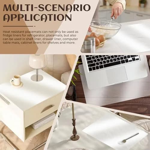 Tecmisse Plastic Placemat 17 x 11 Inch | Heat Resistant & Washable thumbnail 4