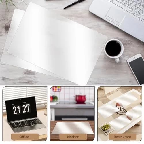 Tecmisse Plastic Placemat 17 x 11 Inch | Heat Resistant & Washable thumbnail 7