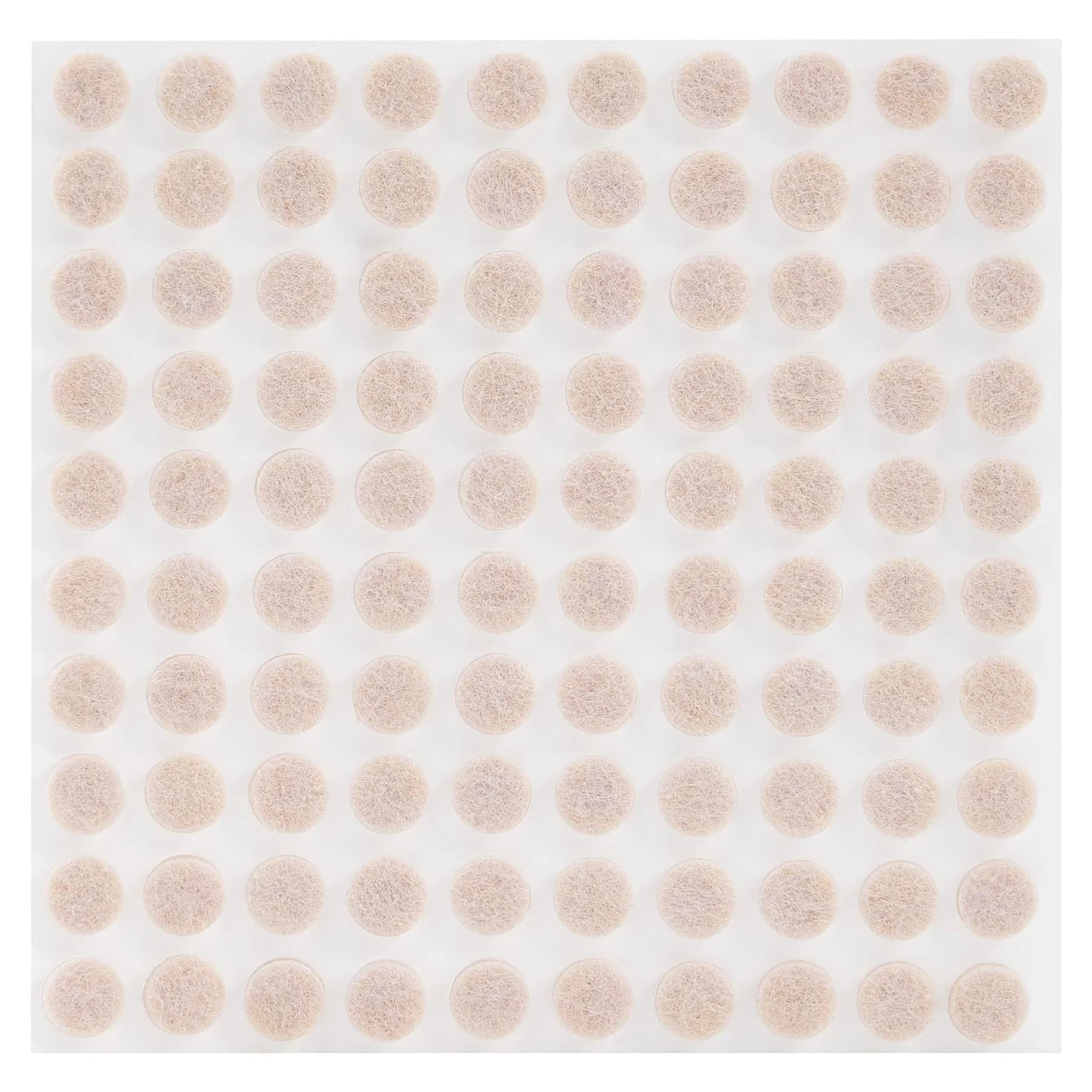 CO-Z 3/8" Round Felt Furniture Pads - 100 Pack for Hardwood Floors - main product image