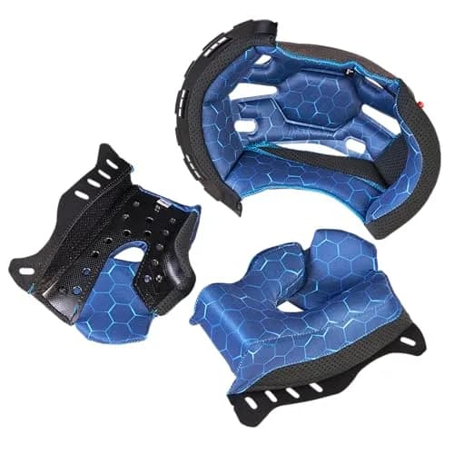 Kini ADV Adventure Helmet Adult Red Bull 1.0 Blue/White Medium | ECE & DOT Safety Standard thumbnail 5
