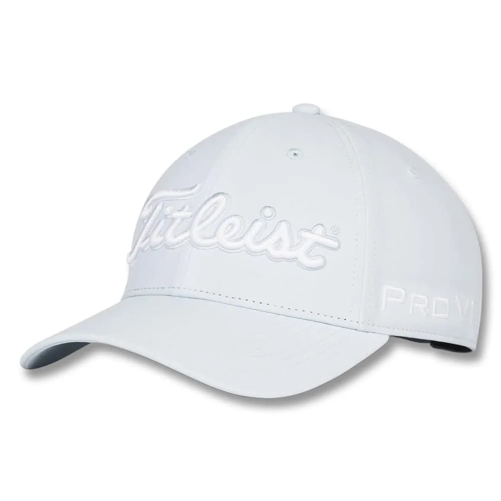 Titleist Tour Performance 2025 Hat (Blue Bird/White, Adjustable) Golf Cap | UPF 50+ Sun Protection, Breathable Mesh, Unisex Fit