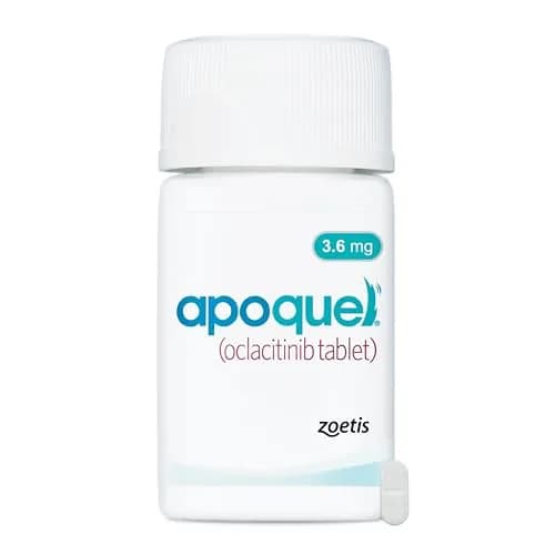 Apoquel 3.6 mg | Fast-Relief Anti-Itch Tablets for Dogs (enables Indian pet owners) thumbnail 1