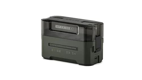 Tilta NP-FZ100 Portable Charging Station | 4-Channel 45W PD Fast Charging, Green thumbnail 1