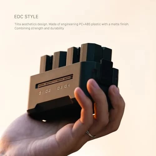Tilta NP-FZ100 Portable Charging Station | 4-Channel 45W PD Fast Charging, Green thumbnail 8