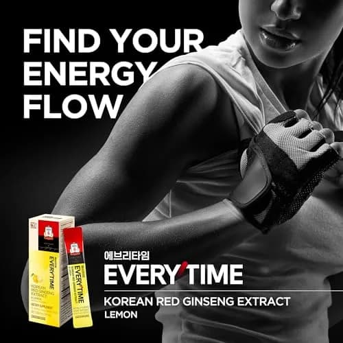 JUNG KWAN JANG Everytime Korean Ginseng Extract & Lemon 0.34 Fl Oz | Builds Stamina & Immunity, Vegan, Non-GMO thumbnail 2