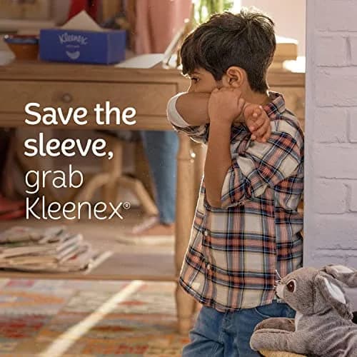 Kleenex Ultra Soft Facial Tissues Cube Boxes, 80 Tissues per Box, 3-Ply, Pack of 16 | Hypoallergenic & Dermatologist Tested thumbnail 8