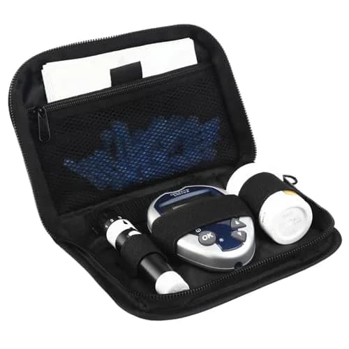 GENCAM Diabetes Travel Case for One Touch Ultra 2/Accu Chek | Compact Blood Glucose Monitor Organizer thumbnail 1