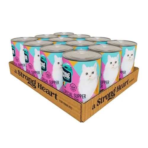 Strongheart Adult Cat Pate Special Supper Dinner 13.2oz | Complete & Balanced Nutrition thumbnail 1