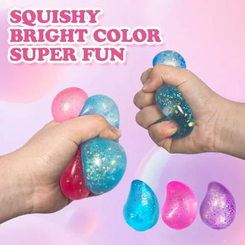 JIACAI Water Drop Stress Balls 8.5cm (3.35in) | Sensory Fidget Toy for Anxiety Relief thumbnail 3
