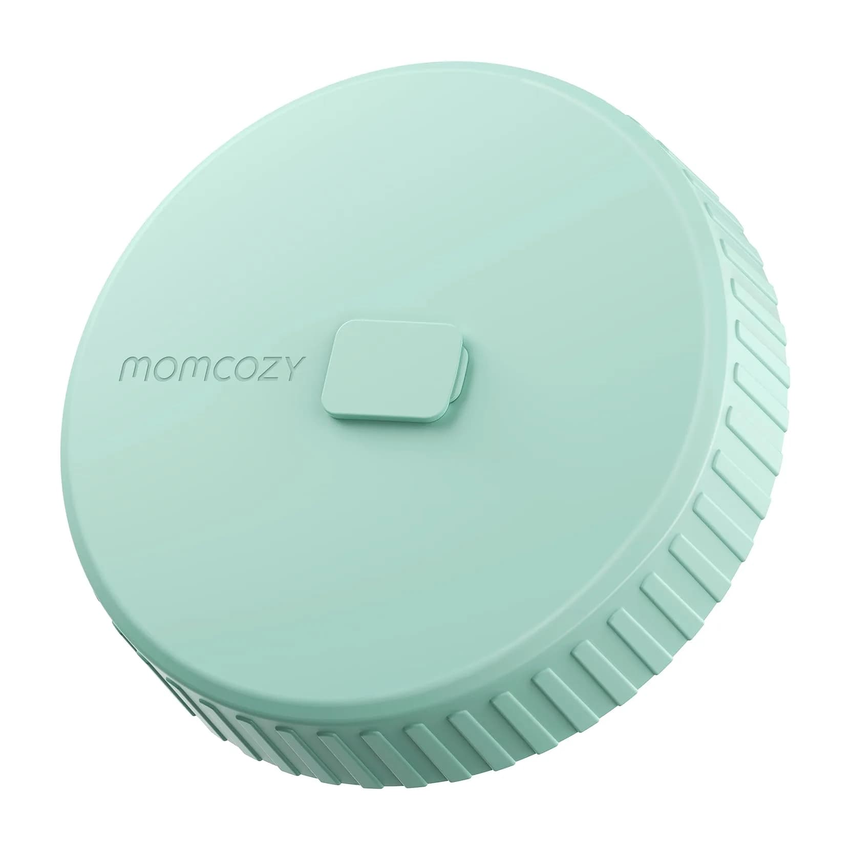 Momcozy Green Glass Breast Milk Pitcher Flat Lid - Heat-Resistant & Leak-Proof - main product image