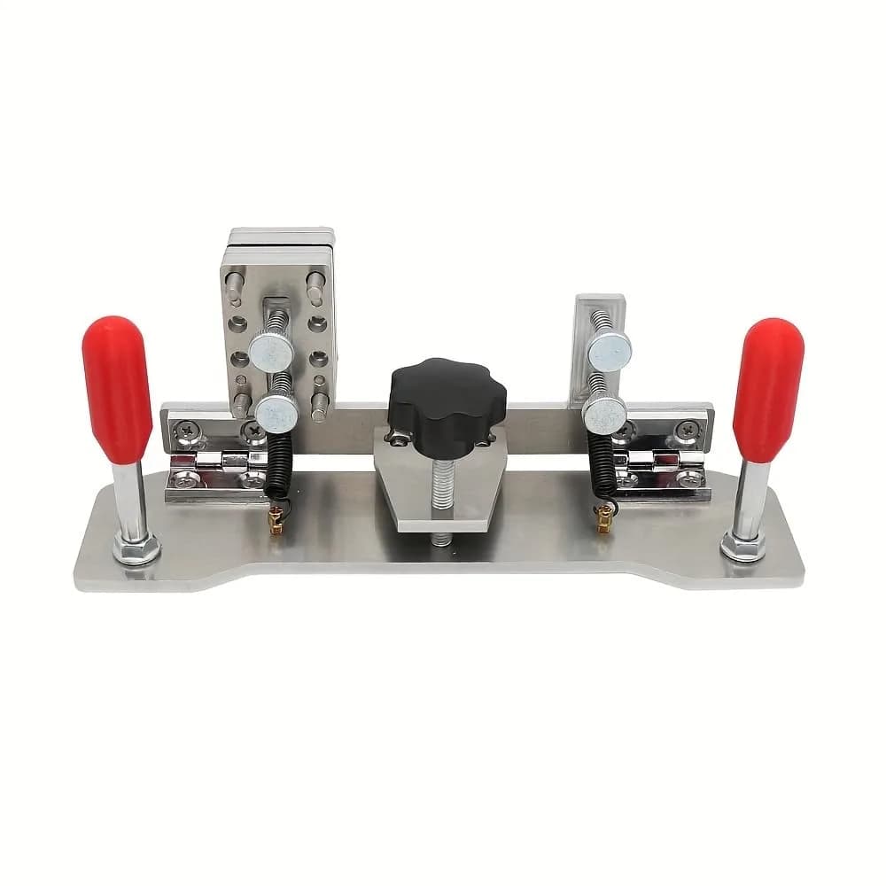 JCFANTS Belt Grinder Knife Jig, Fixed Angle Jig, Manual Sharpener Holder, Sharpening Locator for Belt Sander, Belt Machine | Precision Knife Tool