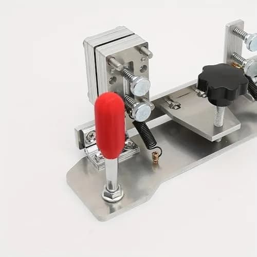 JCFANTS Belt Grinder Knife Jig, Fixed Angle Jig, Manual Sharpener Holder, Sharpening Locator for Belt Sander, Belt Machine | Precision Knife Tool thumbnail 6