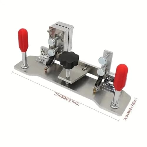JCFANTS Belt Grinder Knife Jig, Fixed Angle Jig, Manual Sharpener Holder, Sharpening Locator for Belt Sander, Belt Machine | Precision Knife Tool thumbnail 2