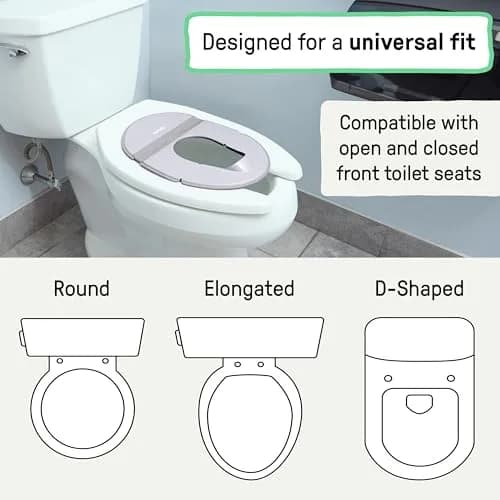 Ingenuity Foldaway Travel Potty Seat with Storage Bag | Portable Toddler Potty for Travel thumbnail 5