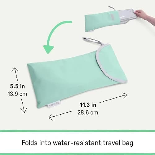 Ingenuity Foldaway Travel Potty Seat with Storage Bag | Portable Toddler Potty for Travel thumbnail 3