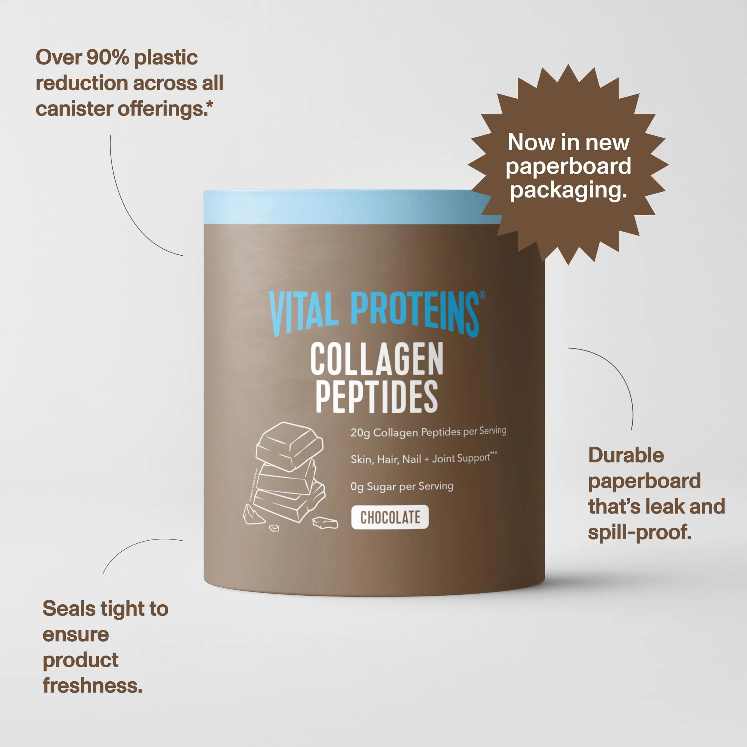 Vital Proteins Grass Fed Collagen Powder Supplement Unflavored | Hydrolyzed Collagen for Skin, Hair, Nail & Joint Health - view 3