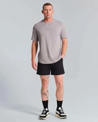 MUNICIPAL Men's Municipal Sport Utility Short Sleeve T-Shirt Athletic Gray X-Large | Moisture Wicking & Odor Control thumbnail 4