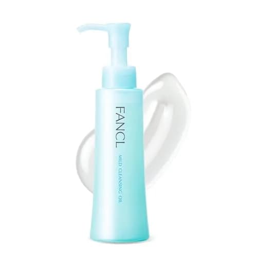 FANCL Mild Cleansing Oil 240ml (8.1 Fl Oz) | Japanese Oil Cleanser for Sensitive Skin — Blue