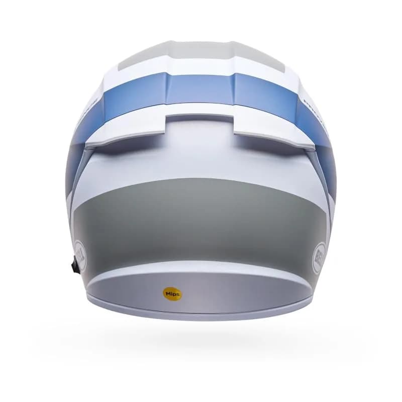 BELL Lithium MIPS Helmet White/Gray Tech 2X-Large | Superior Impact & Sun Shield thumbnail 7