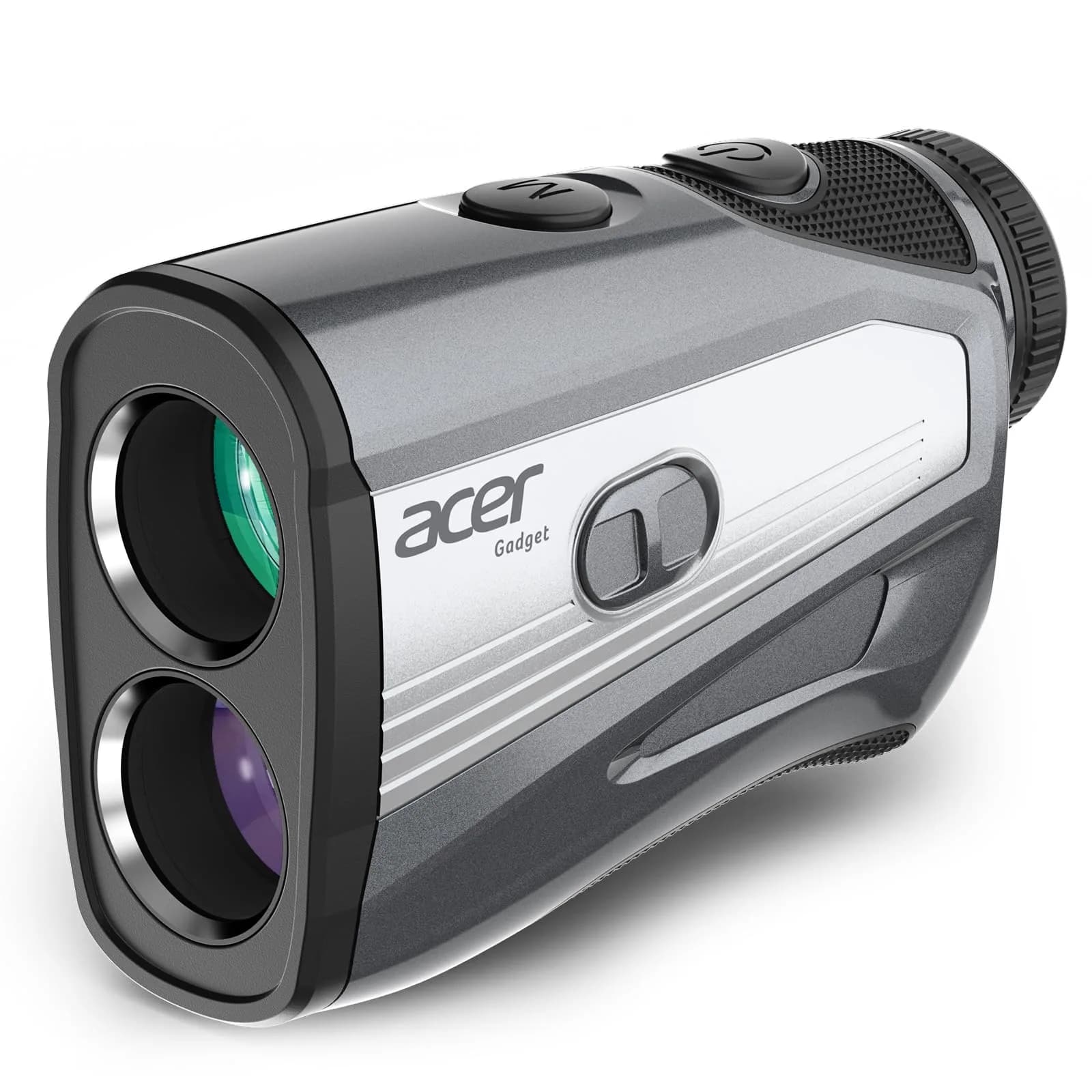 Acer Rangefinder with Slope - 1700 Yards Laser Golf Rangefinder, Rechargeable, 6X Magnification, Flag Locking, Vibration, Waterproof, Gift for Men