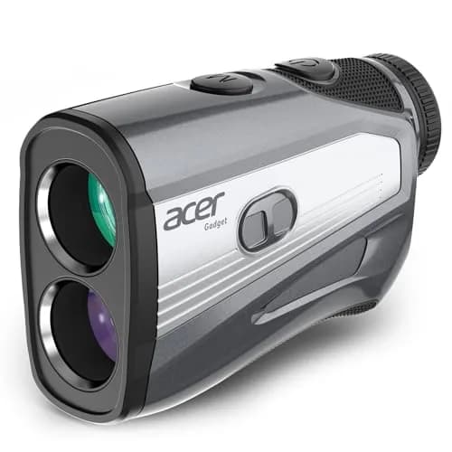 Acer Rangefinder with Slope - 1700 Yards Laser Golf Rangefinder, Rechargeable, 6X Magnification, Flag Locking, Vibration, Waterproof, Gift for Men thumbnail 1