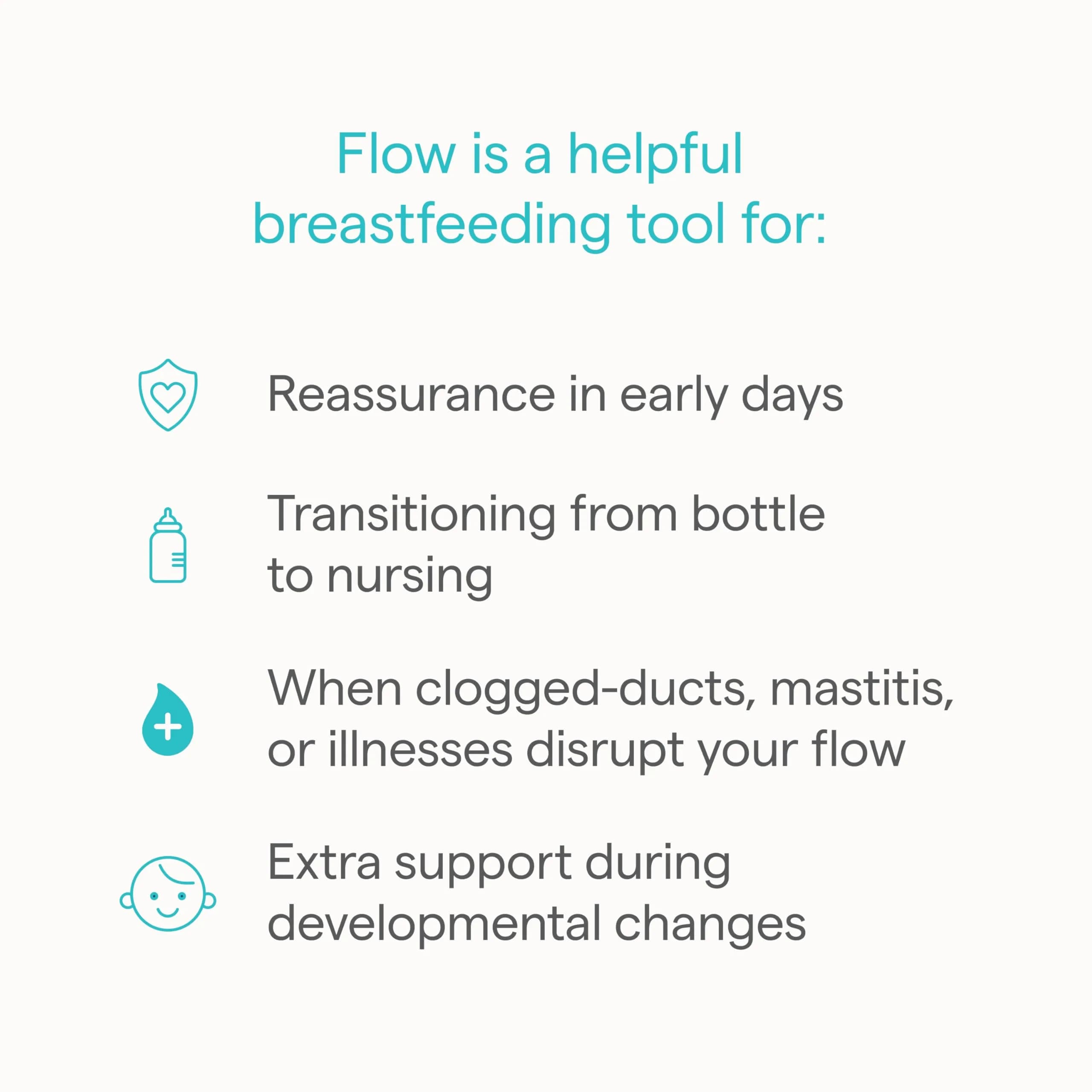 Munchkin Flow 20mm Nipple Shield for Breastfeeding Newborns | See Milk Flow While Nursing - view 3